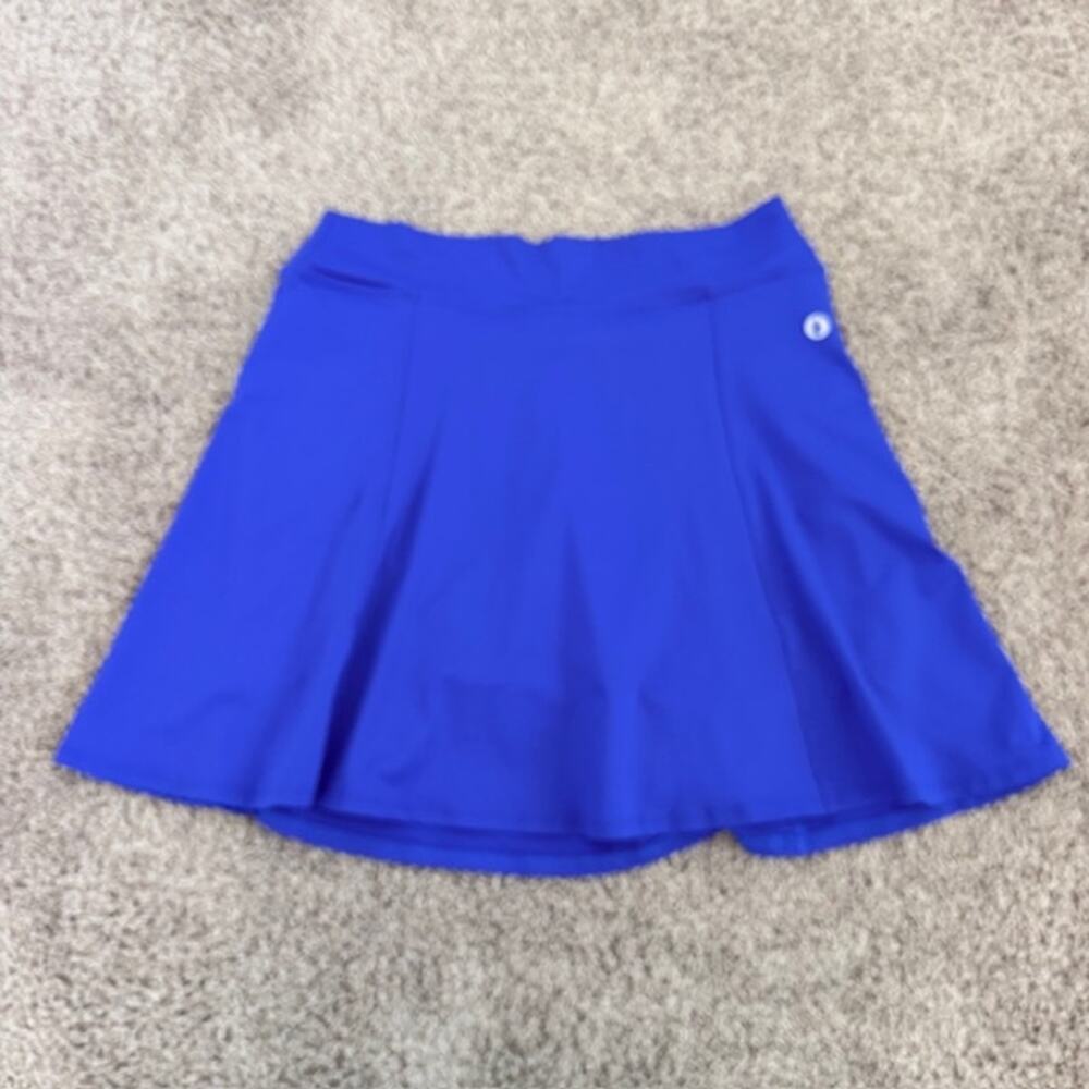 Dona Jo Skort 3 Royal Blue Knee Length Athletic Athleisure‎ Golf Women's XL